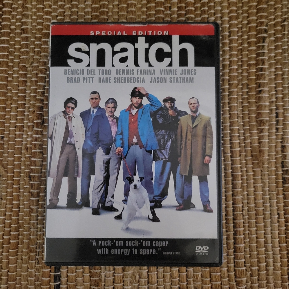 Snatch Guy Ritchie DVD